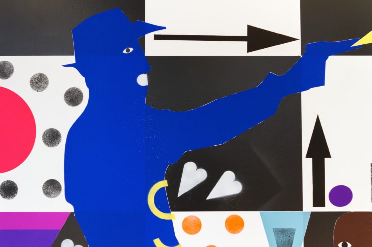 Nina Chanel Abney: Run Run at Monique Meloche Gallery, Chicago