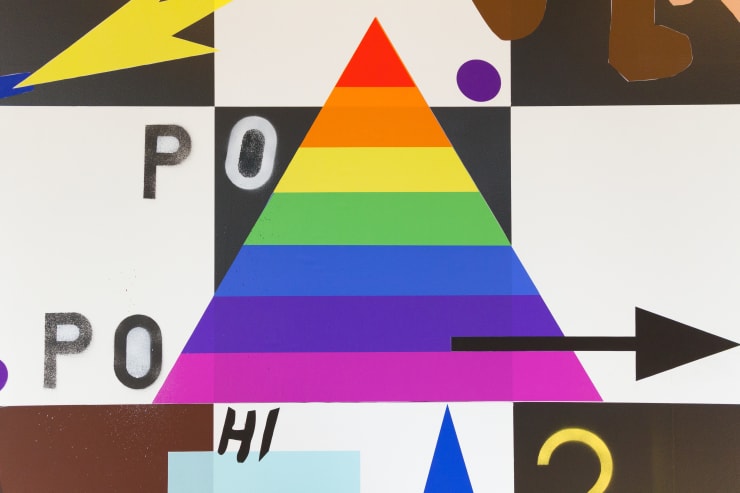 Nina Chanel Abney: Run Run at Monique Meloche Gallery, Chicago