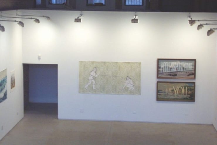 Installation Views: Mixer 02, July 12 - August 2, 2002.