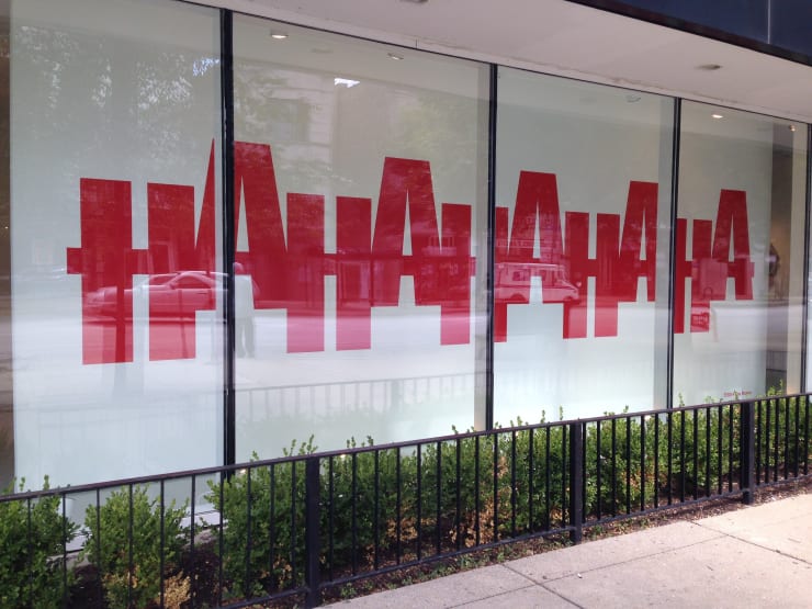 Kay Rosen: LOL at Monique Meloche Gallery, Chicago