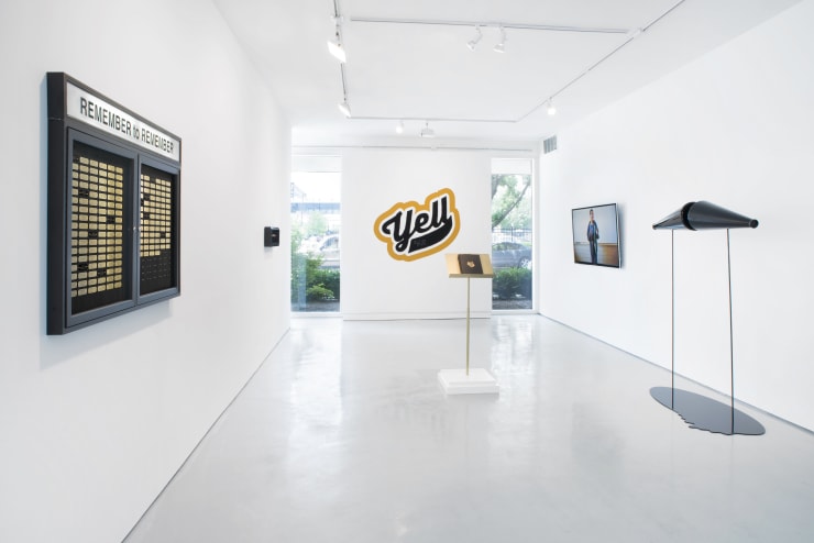 Cheryl Pope: Just Yell at Monique Meloche Gallery, Chicago