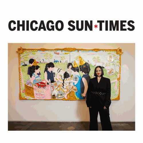 In Yvette Mayorga's paintings, a textured canvas of first-generation life in Chicago