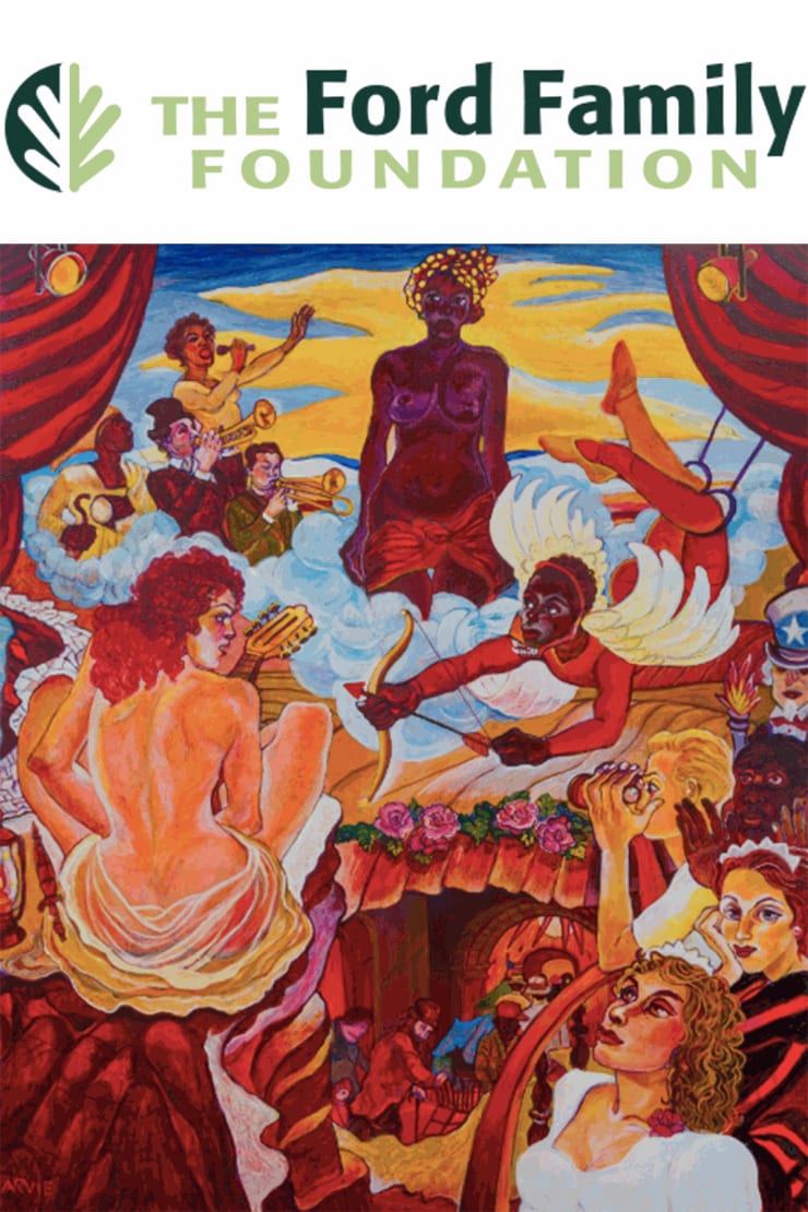 Arvie Smith, Cupid and Psyche, 2021. Oil On canvas, 72 x 60 in