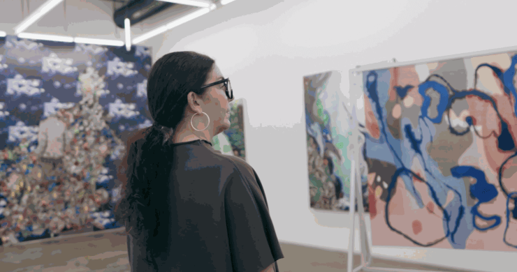 Exhibition Walkthrough with Monique Meloche: 25!