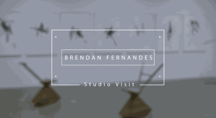 Studio visit with Brendan Fernandes