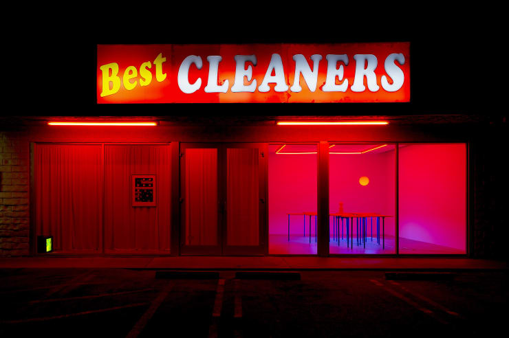 Installation View: Takuro Tamayama and Tiger Tateishi. Silk Screen on Paper by Tiger Tateishi