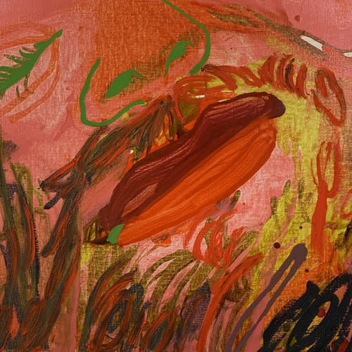 Sarah Faux Blush 2019 oil on canvas 22 x 20 inches