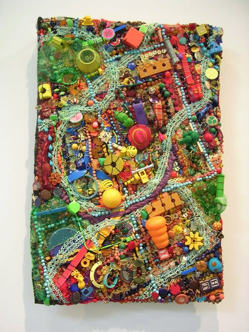 Shawne Major assemblage New Orleans artist Marcia Wood Gallery