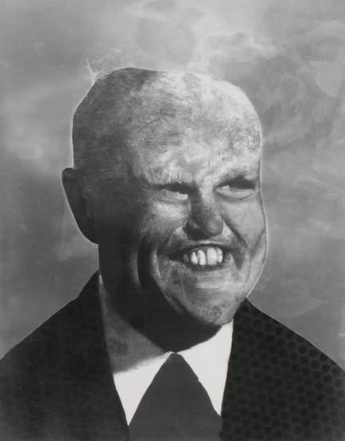 brian novatny faux photo on panel figure political