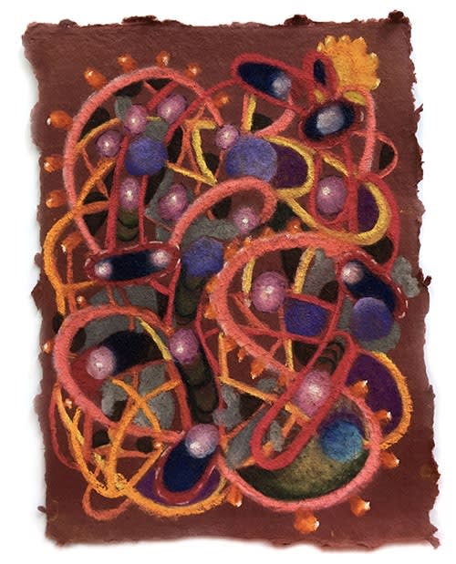 Mie Yim quarantine drawing pastel on paper