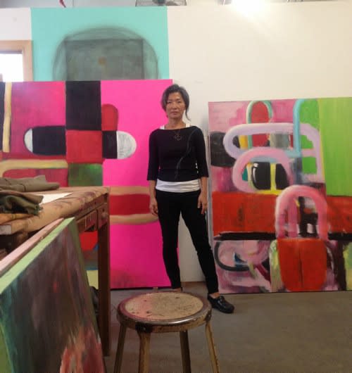 Mie Yim studio portrait interview Artist Run Website