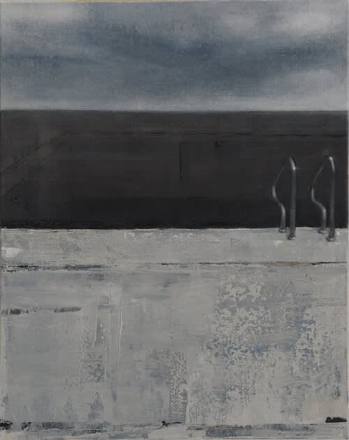 Katherine Taylor, Impluvium 6, 2011, oil on linen, 20 x 16 inches