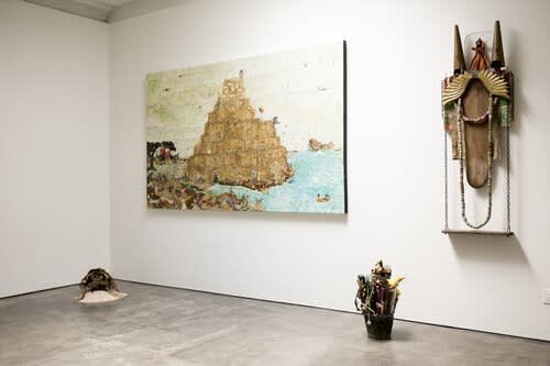 Marcus Kenney Installation view, Babble, Marcia Wood Gallery, May 5 - June 18, 2016