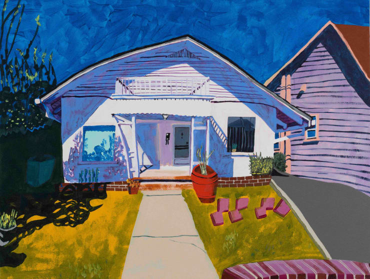 Untitled 160, 2020 Acrylic on canvas over panel 56 x 74 cm. / 22 x 29 in. (GG22)