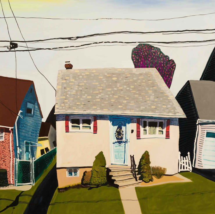 Untitled, 2022 Acrylic and oil on canvas 122 x 122 cm. / 48 x 48 in. (GG16)