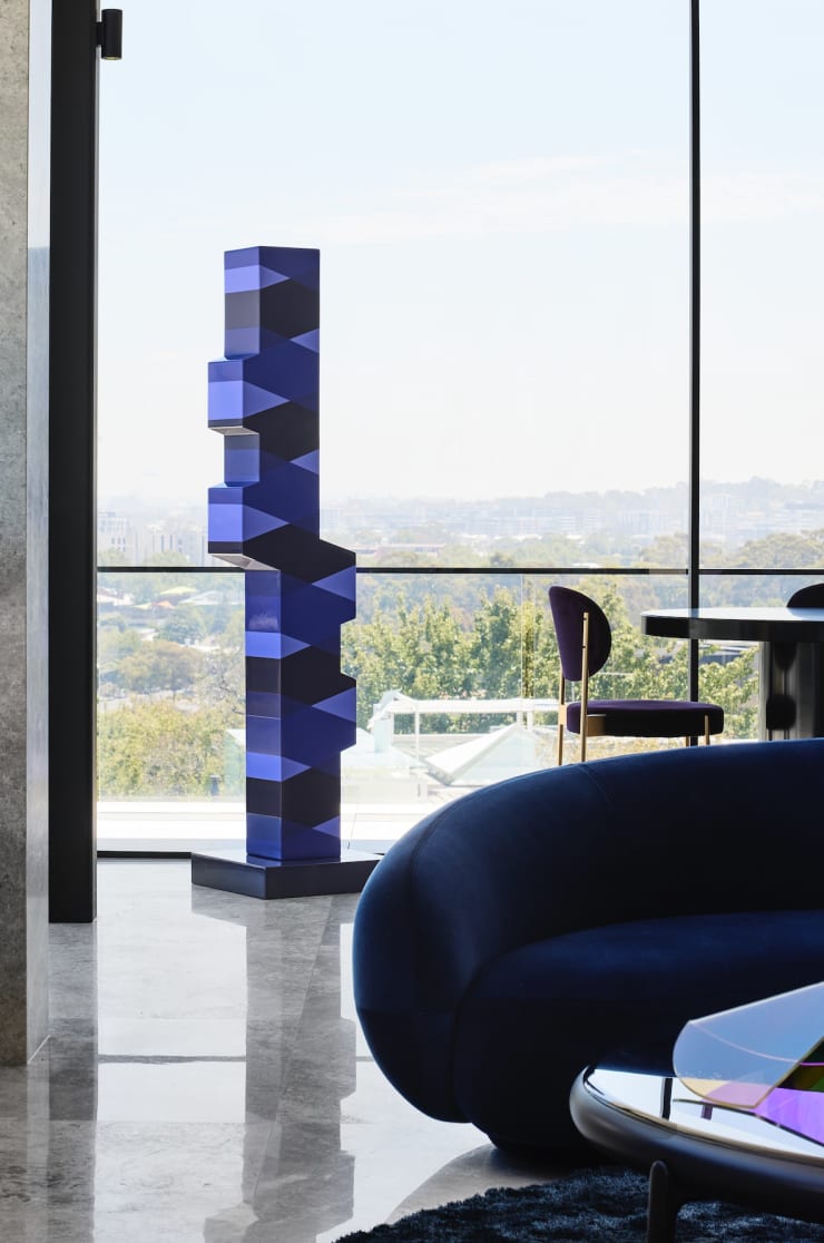 Curatorial House by Taylor Pressly Architects and Tyler Aspen Edmonds; photographed by Sharyn Cairns