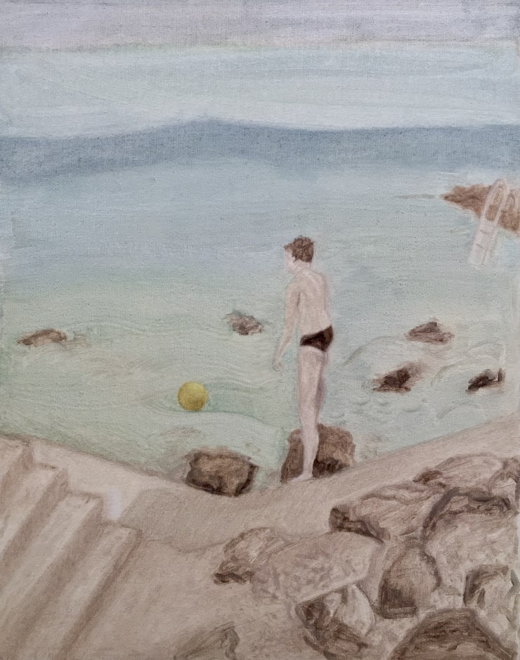 Adrift Oil on Canvas Original 39.5 x 50.5 cm $895 £450 SOLD