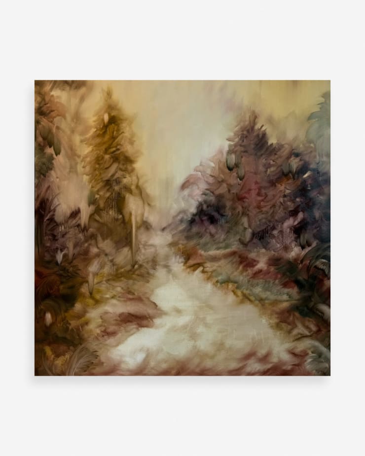 Zarah Cassim After Shade Oil on Linen 109.5 x 104.5cm $4,700.00