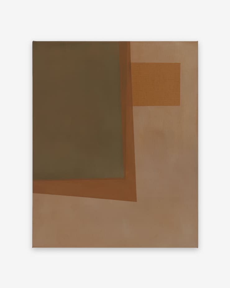 Caroline Collom Signals in the Dust Oil Paint on Linen 61.5 x 76.4cm $2,200.00