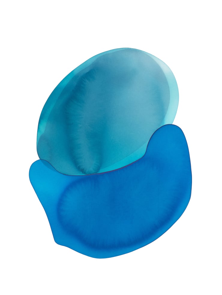 Aegean Atolls #34 Transparent Ink on 600 GR Cotton Paper Original 60 x 80 cm Unframed: £1900 Framed: £2200 Unframed: $3500 Framed: $3900