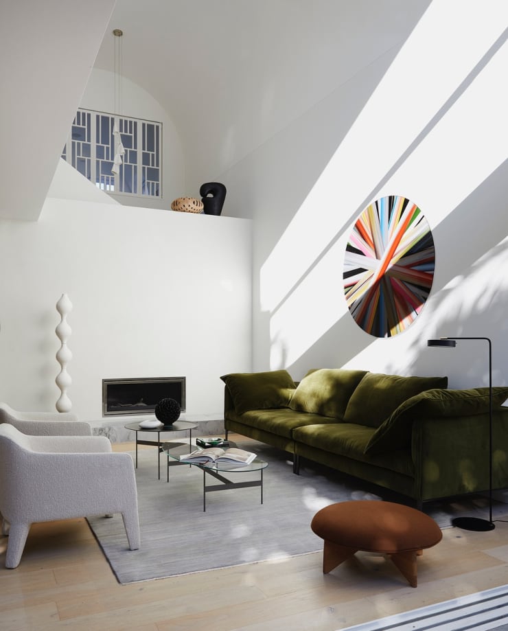 Eduardo Santos Bronte Residence by Interior Designer Studio George. Styled by Atelier Lab and Jack Milenkovic. Photographed by Dave Wheeler.