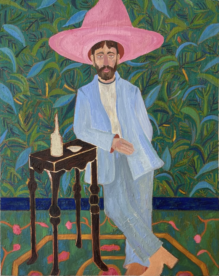 Ringing Rocks Oil and Oil Stick on Canvas Original 46 x 76 cm AUD $3600 GBP £1800 USD $2550 SOLD