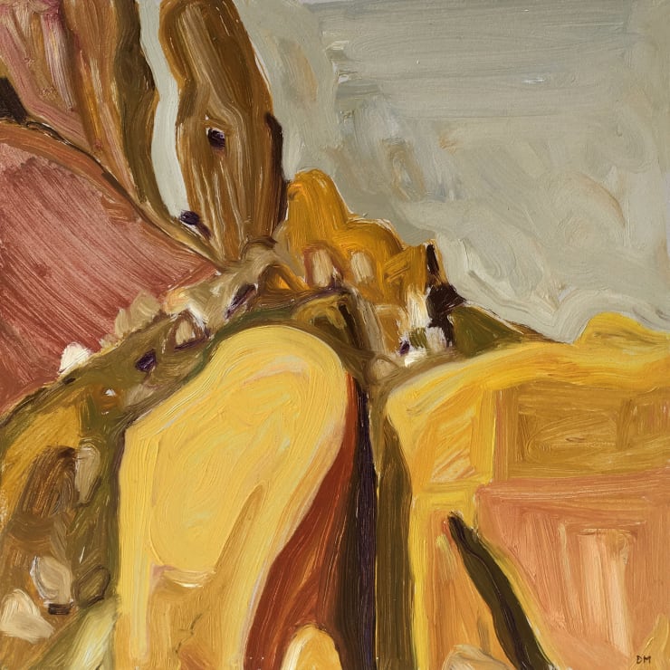 Too Heavy Too Close Oil on Board 30 x 30 cm AUD $2400 GBP £1200