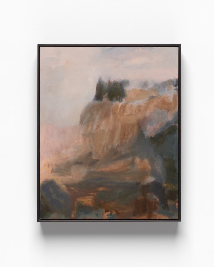 V11 Nature of Change Oil on Canvas Board Charcoal Frame 41 x 51 cm AUD $3200 GBP £1545 USD $2150 SOLD