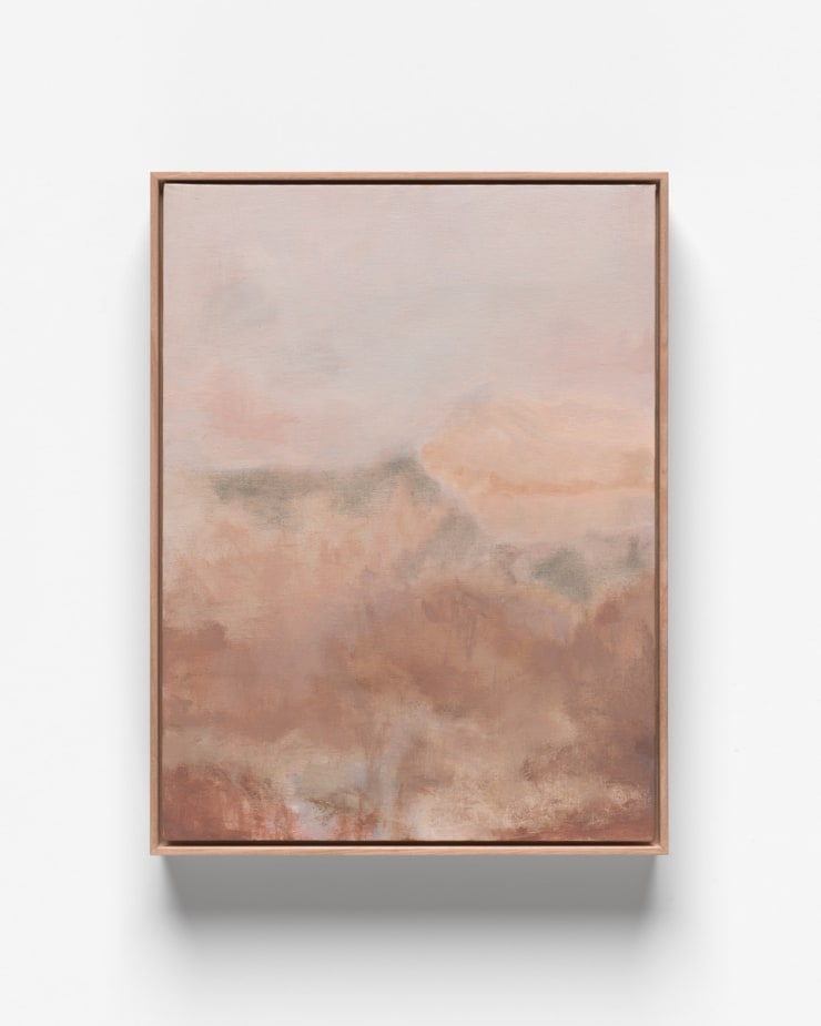 V12 Nature of Change Oil on Canvas Board Natural Oak Frame 31 x 41 cm AUD $1900 GBP £915 USD $1280 SOLD