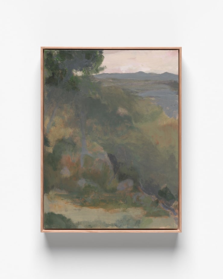 V15 Nature of Change Oil on Canvas Board Natural Oak Frame 31 x 41 cm AUD $1900 GBP £915 USD $1280 SOLD