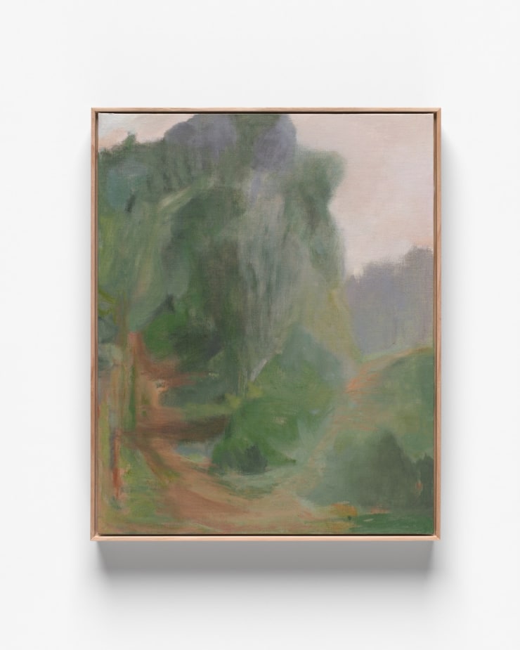 V31 Nature of Change Oil on Canvas Board Natural Oak Frame 41 x 51 cm AUD $3200 GBP £1545 USD $2150 SOLD