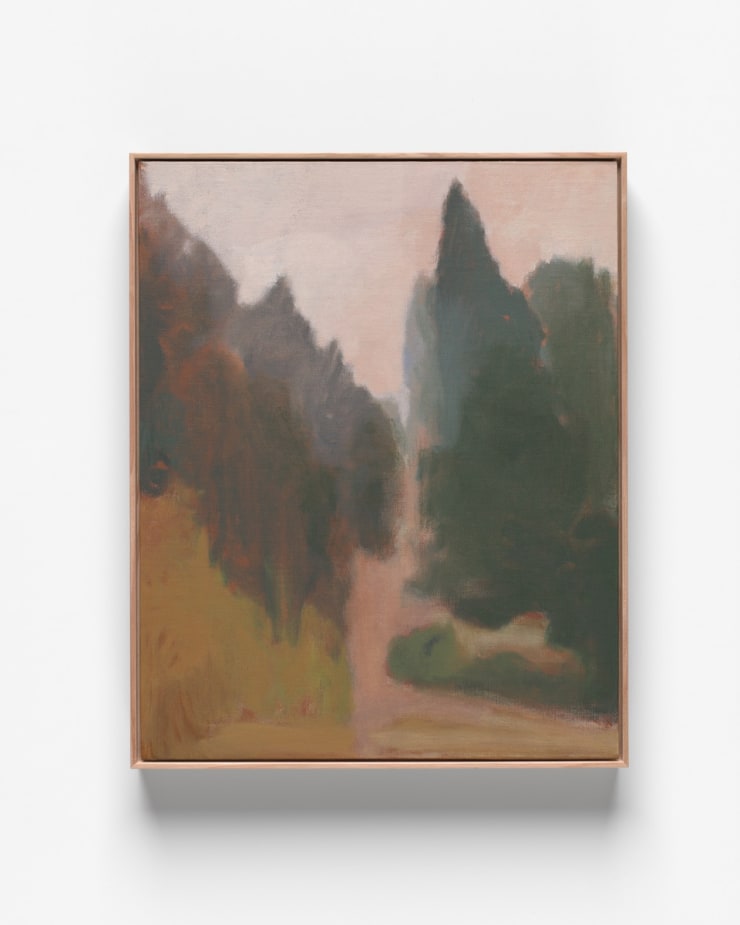 V32 Nature of Change Oil on Canvas Board Natural Oak Frame 41 x 51 cm AUD $3200 GBP £1545 USD $2150 SOLD