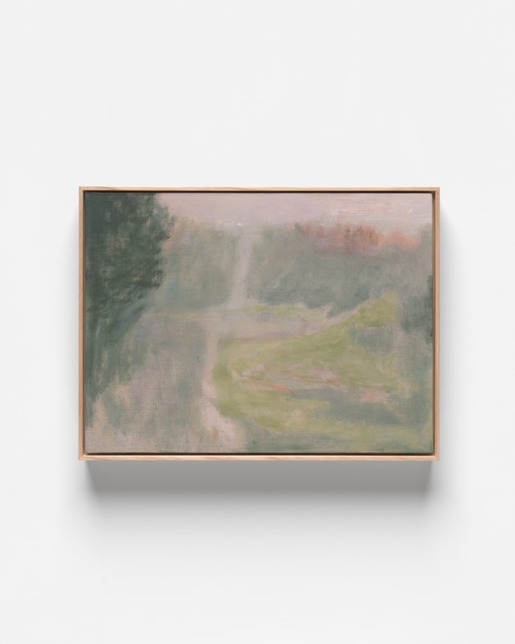 V34 Nature of Change Oil on Canvas Board Natural Oak Frame 31 x 41 cm AUD $1900 GBP £915 USD $1280 SOLD