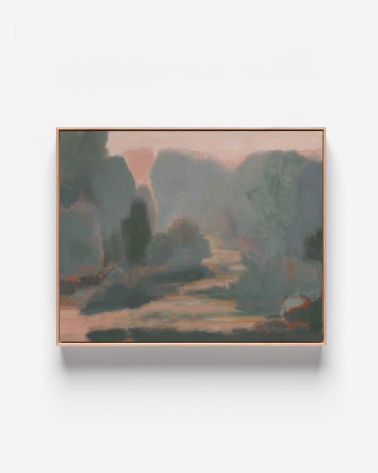 V40 Nature of Change Oil on Canvas Board Natural Oak Frame 51 x 41 cm AUD $3200 GBP £1545 USD $2150 SOLD