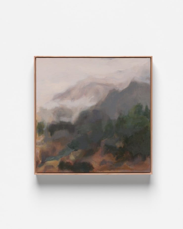 V8 Nature of Change Oil on Canvas Board Natural Oak Frame 46 x 46 cm AUD $3200 GBP £1545 USD $2150 SOLD