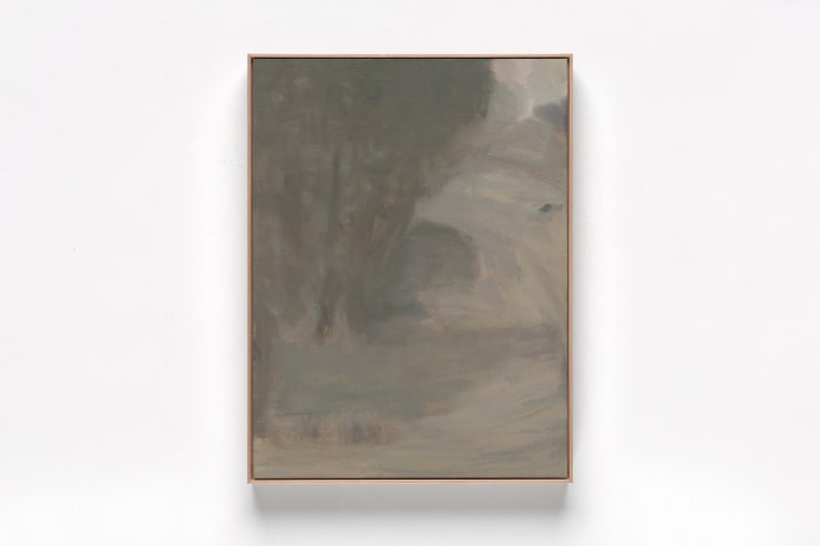 V33 Day In Day Out Oil on Linen Board Natural Oak Frame 46 x 61cm AUD $4300 SOLD