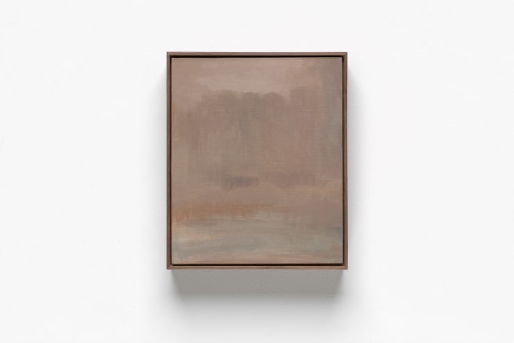 V7 Day In Day Out Oil on Linen Board Walnut Frame 25.5 x 30.5cm AUD $1350 SOLD