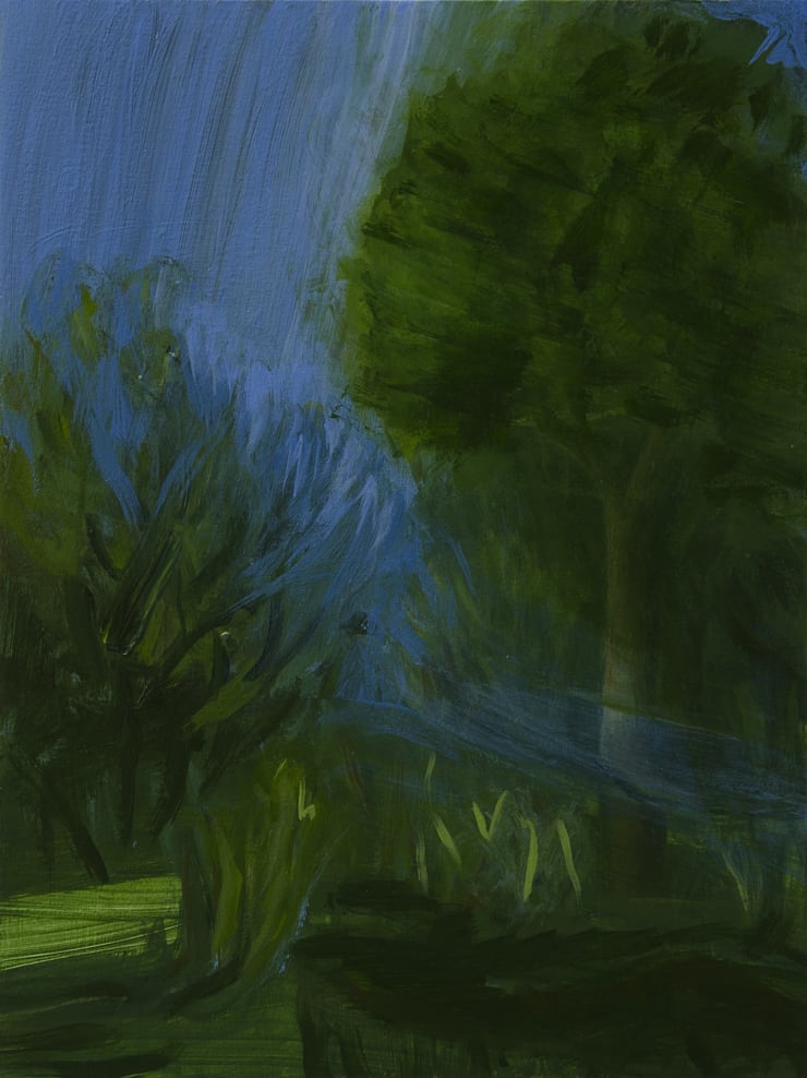 KATHRYN DOLBY Moving Through Acrylic on Board 30 x 40cm $ 1200 SOLD