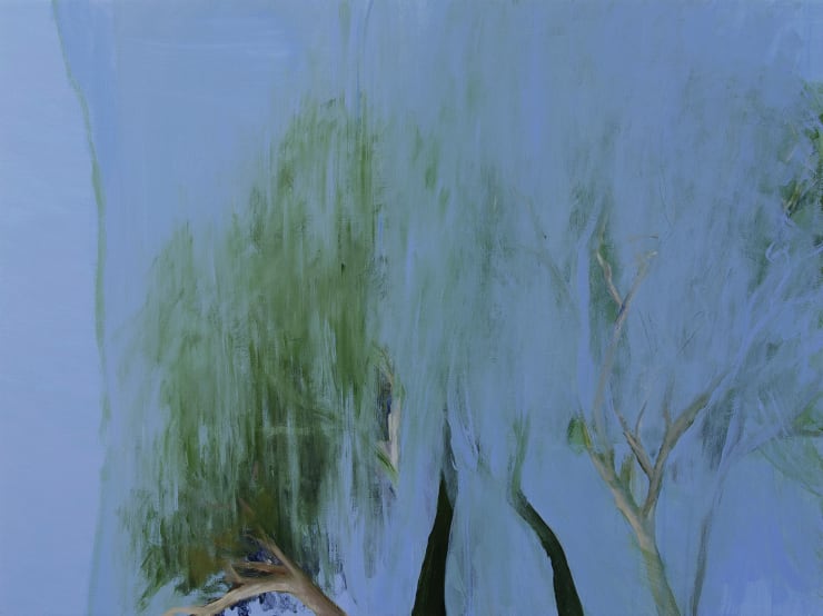 KATHRYN DOLBY Sky In Motion (Rain Curtain) Acrylic on Board 80 x 60cm $ 2400 SOLD