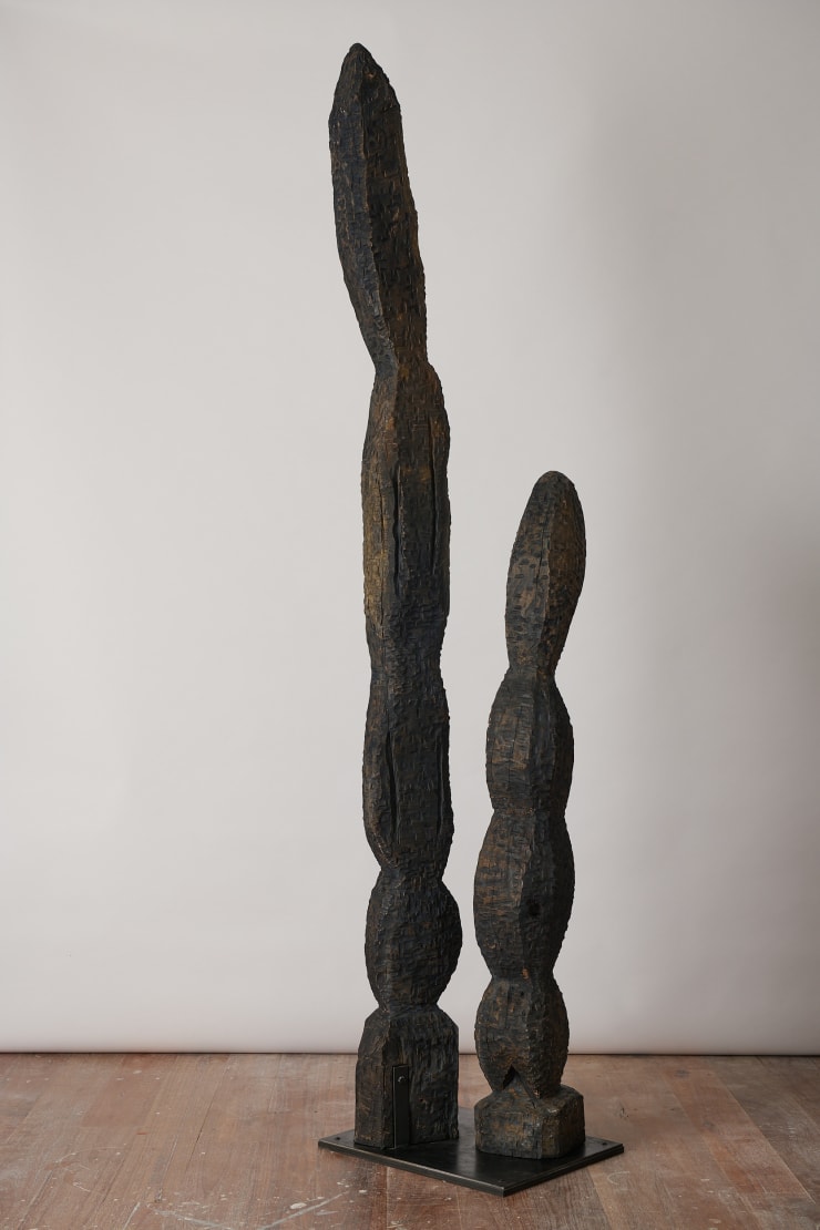 Joel Sorensen Fugue State Salvaged Timber & Pigment 224 x 38.5 x 48.5 cm $8500 SOLD