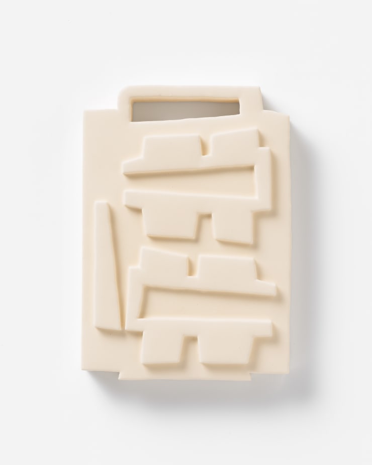 Tabula Lingua Portale V Mineral Resin, Pigment and Foam 48 x 34 x 7cm $ 2,900.00