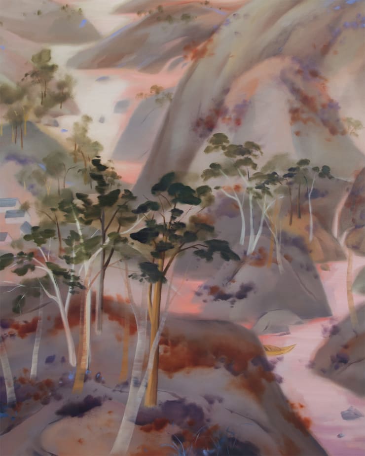 Dapeng Liu A Thousand Years Oil on Canvas 122 x 152cm SOLD