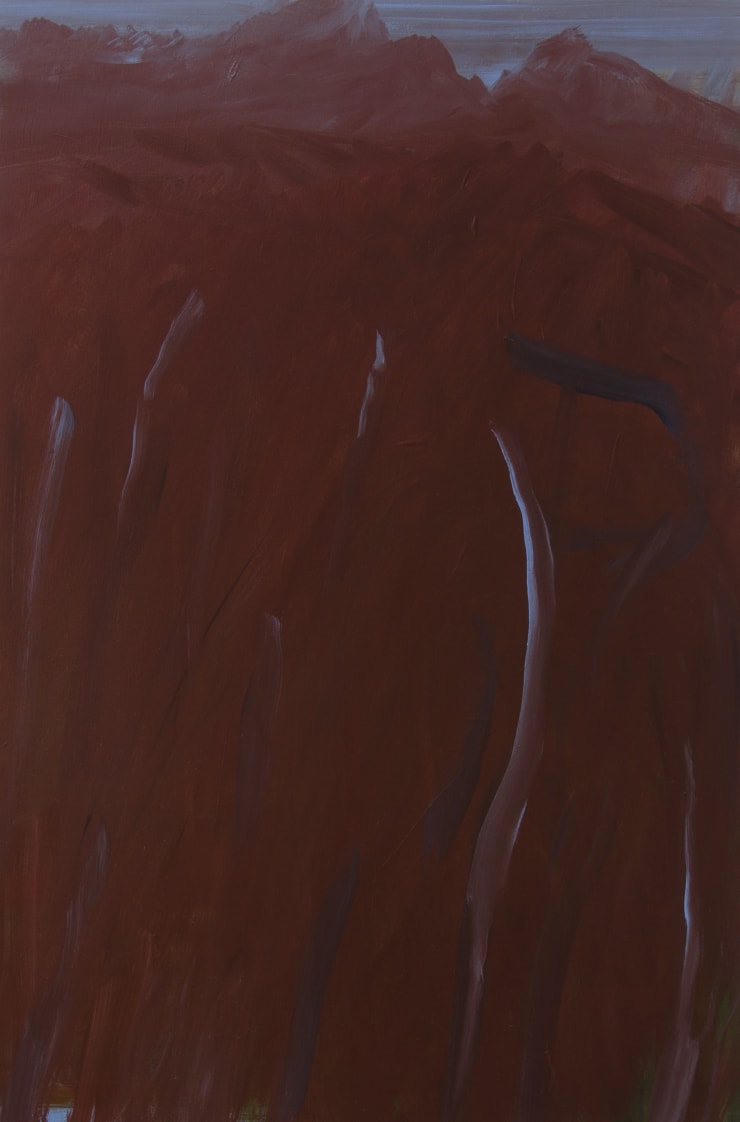 Kathryn Dolby Light Lines Acrylic on Birch Board 40 x 60cm SOLD