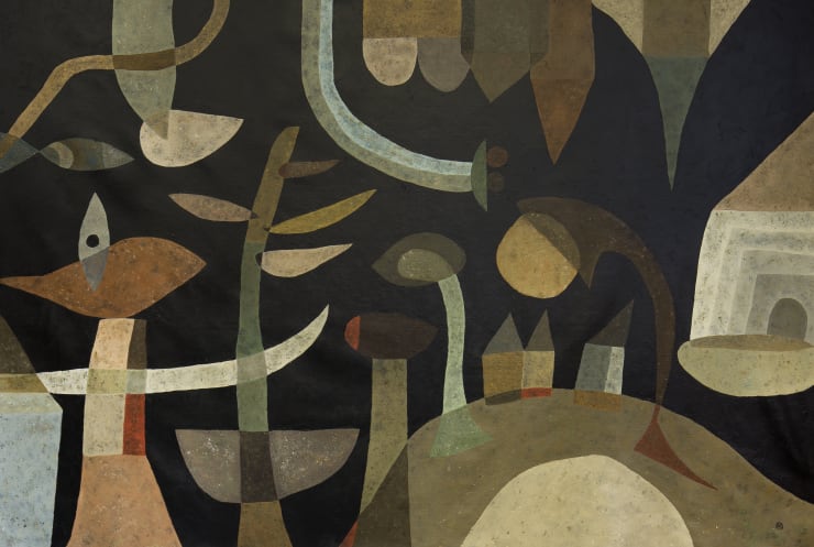 The Secret Life of Plants Acrylic on Canvas 195 x 130cm SOLD