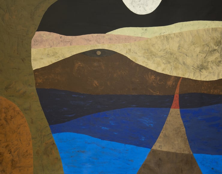 Under the Moon Acrylic on Canvas 150 x 116cm $14,000.00