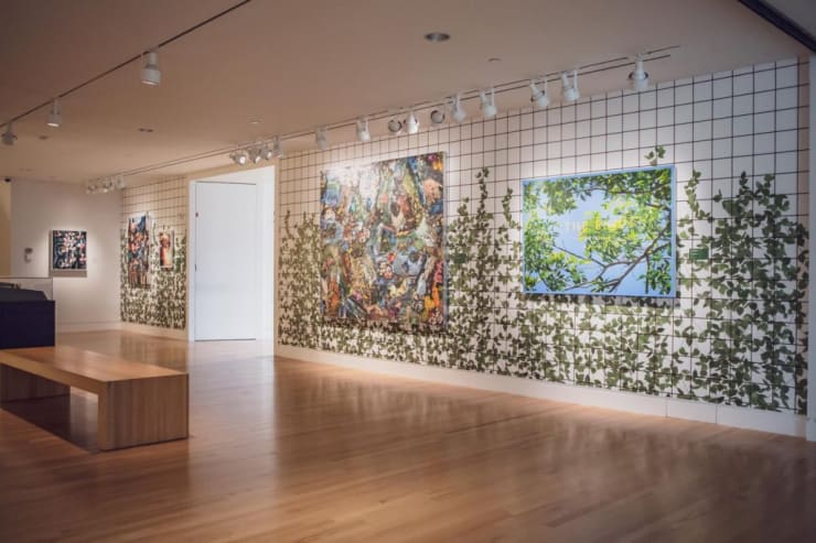 Kendell Carter in The Garden at The Crystal Bridges Museum of American Art