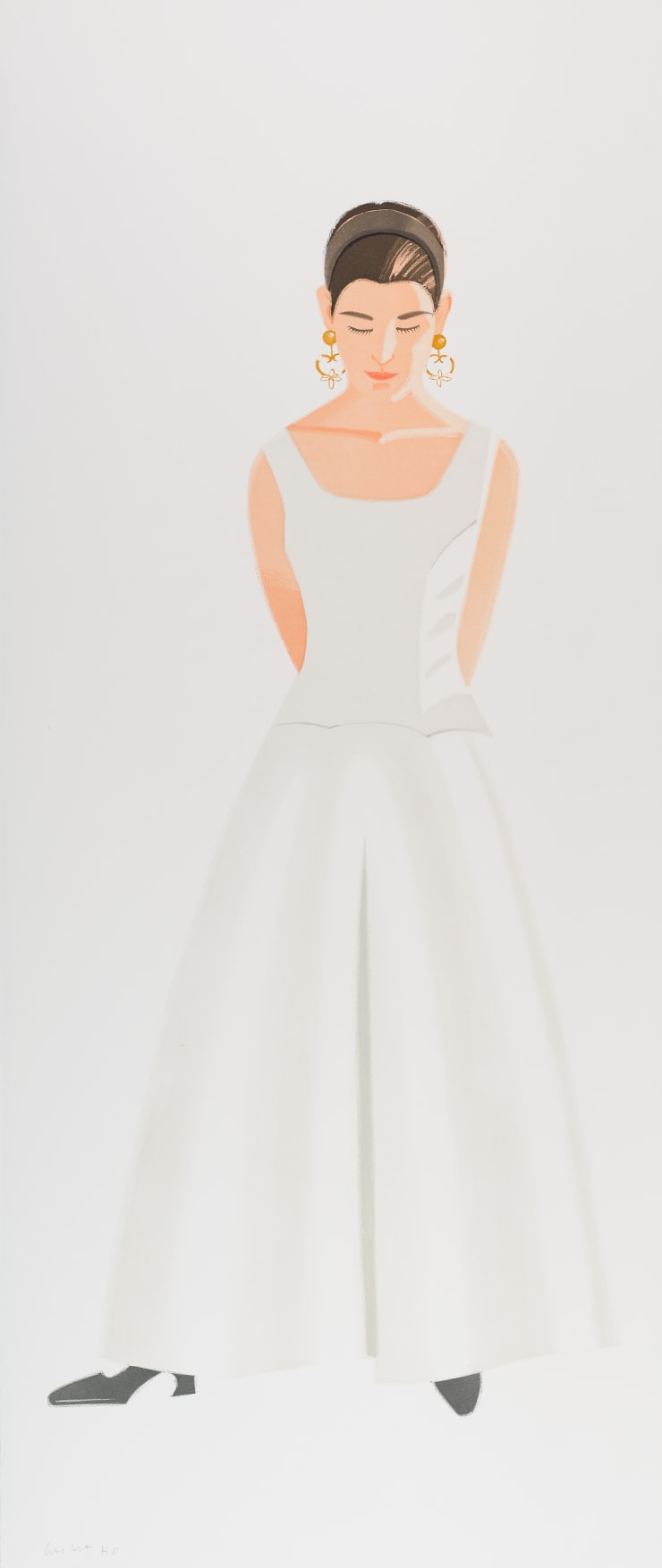 Alex Katz, ¨Wedding Dress¨, 1993