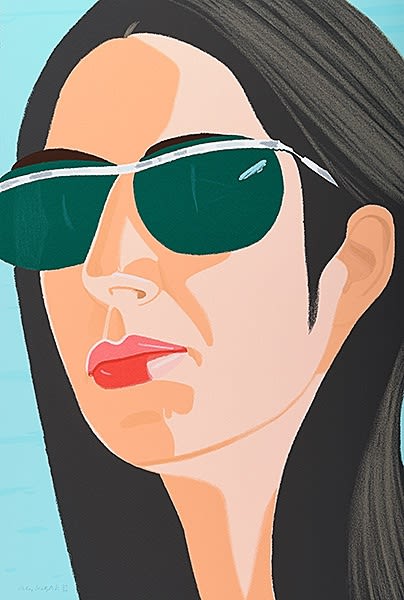 Alex Katz, ¨Ada with sunglasses¨, 1990