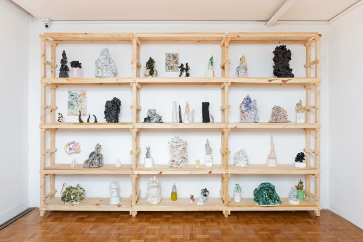 Gabriela Machado, vista da exposição "Cadê o Abre Alas?", 2024