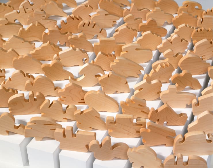 Allan McCollum, ¨Shapes From Maine¨, 2005/2008